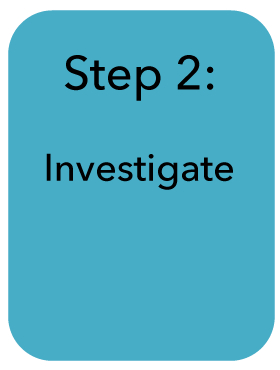 Step 2 - Investigate